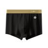 Men Boxer Underwear Elastic Mid-Waist Design Breathable Shorts Briefs Patchwork Color U-Convex Ribbed Smooth Wiring Panties