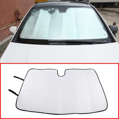 For Mercedes Benz B Class W247 20-22 Aluminum Foil Silver Car Front Windshield Thermal Curtain Shading Sunscreen Car