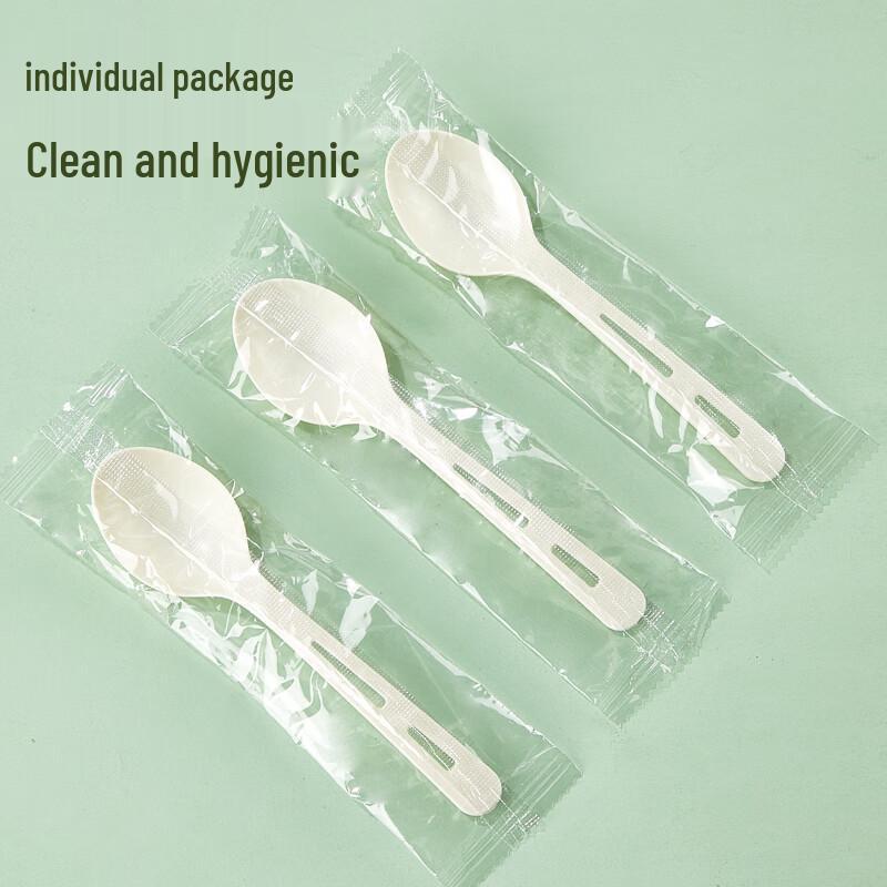 SHUANG YU Disposable Cutlery, 50-Pack
