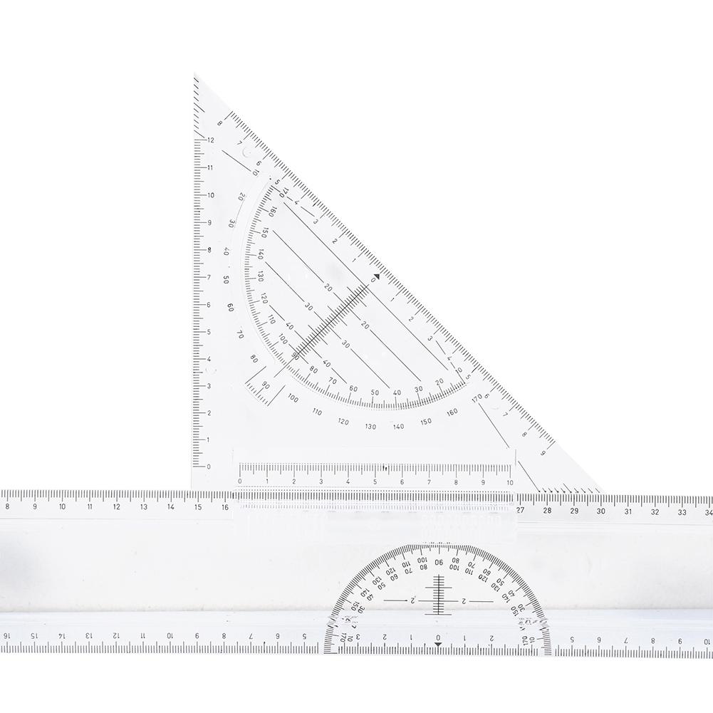 Multifuctional A3 Drawing Board Table Pad with Parallel Motion and Adjustable Angle Rulers Scho