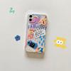 Ins Tuya Game Machine 17 Suitable for 16Pro Max Apple 13 Mobile Phone Case IPhone 15plus Soft Case Transparent