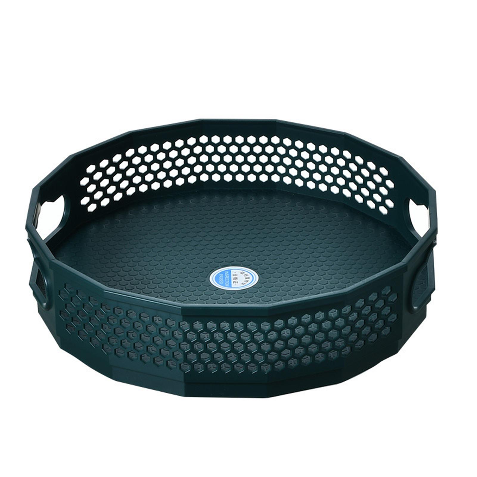 360° Rotating Storage Rack Multifunctional Turntable Spice Rack Countertop Food Cosmetic Organizer For Kitchen Office Small зелёный