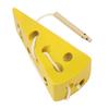 Wooden Lacing Cheese Toy Educational Learning Fine Motor Skill Wood Block Lacing Cheese Threading Toys for Baby