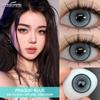 Eyeshare 1 Paar PRAG Kristall Kontaktlinsen für Augen Natürliche braune Linse Augen Make-up Kontaktlinsen Koreanische graue Linse