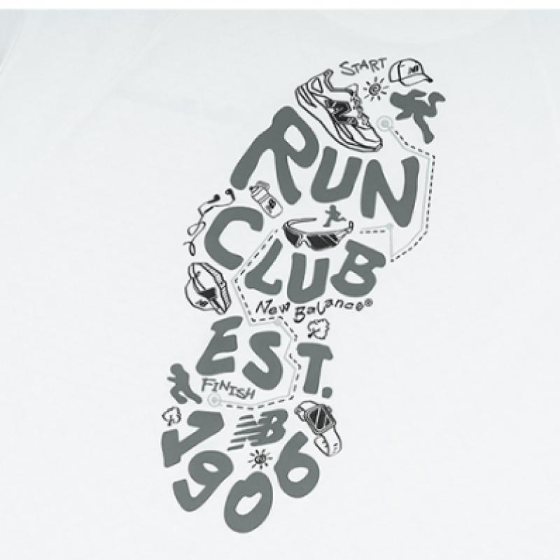 ★★New Balance★★ NBNEF25413 UNI RC FROZEN Run Club Short New Balance Uni Rc Frozen Run Club ShorT Sleeve T shirT