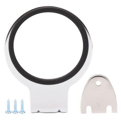 Wall Mount Stainless Steel Electroplating Hair Dryer Holder Organizer Blower Rack(Hair Dryer Holder