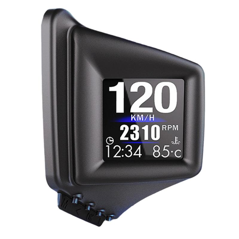 New!OBD+GPS Car Driving A401 Head Up Display Speedometer Oil Pressure Water Temp Fuel Consumption On-Board Computer As Shown English