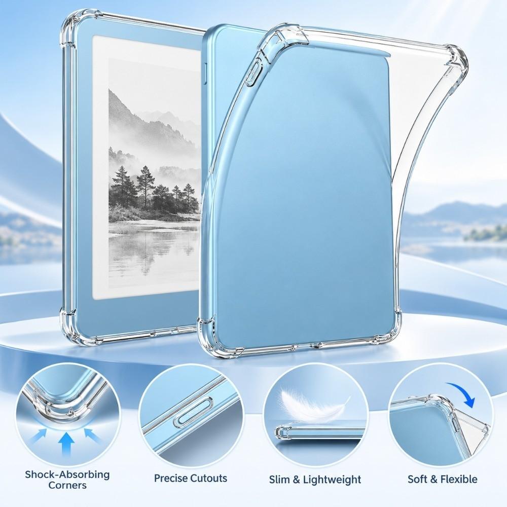 Reinforced Corner Clear Protective Case Drop Resistance Protective Shell for Kindle 2026/12th Gen