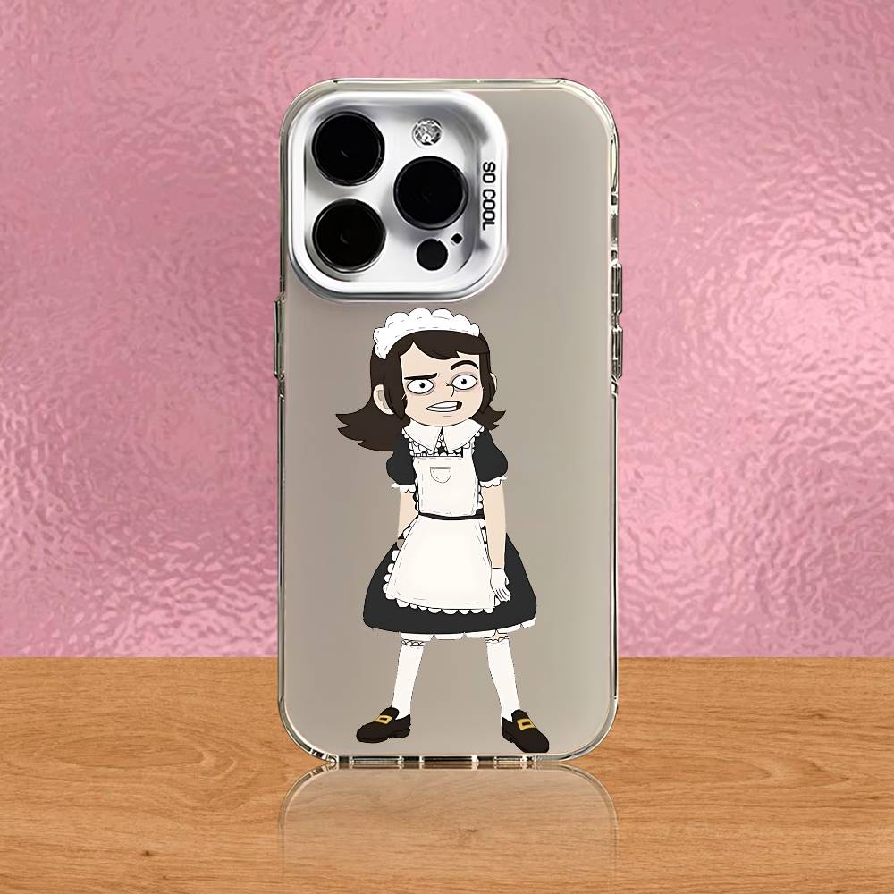 

Abaddon H-Haunted H-Hotel Phone Case For iPhone 17,16,15,14,13,12,X,8,Pro,Max,Plus,SE4,Air,Mini White Matte for Daily Commute iPhone17Pro