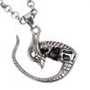 JMXD-Accessories Men's Boutique Necklace Owl Musical Instrument Guitar Animal Commodity Styling Personalized Jewelry