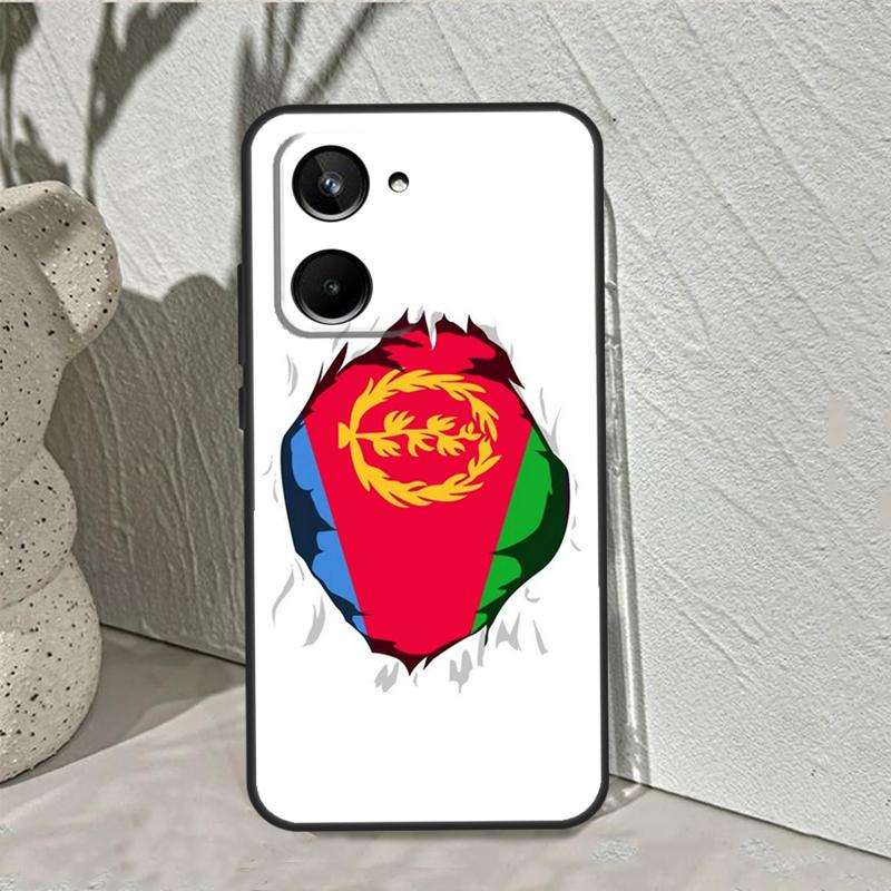 Eritrea Flag For Realme 15 14 10 11 12 13 Pro Plus C65 C67 C75 C63 C61 C55 C51 C53 C35 GT6 GT7 Pro Case