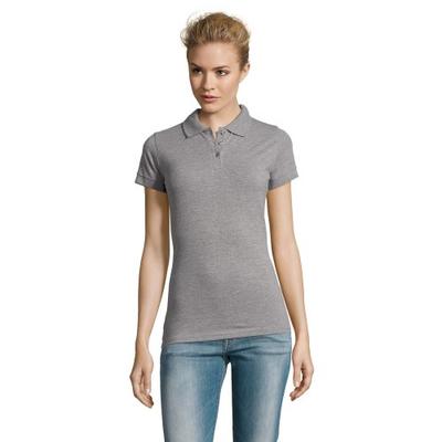 Womens/Ladies Perfect Melange Polo Shirt