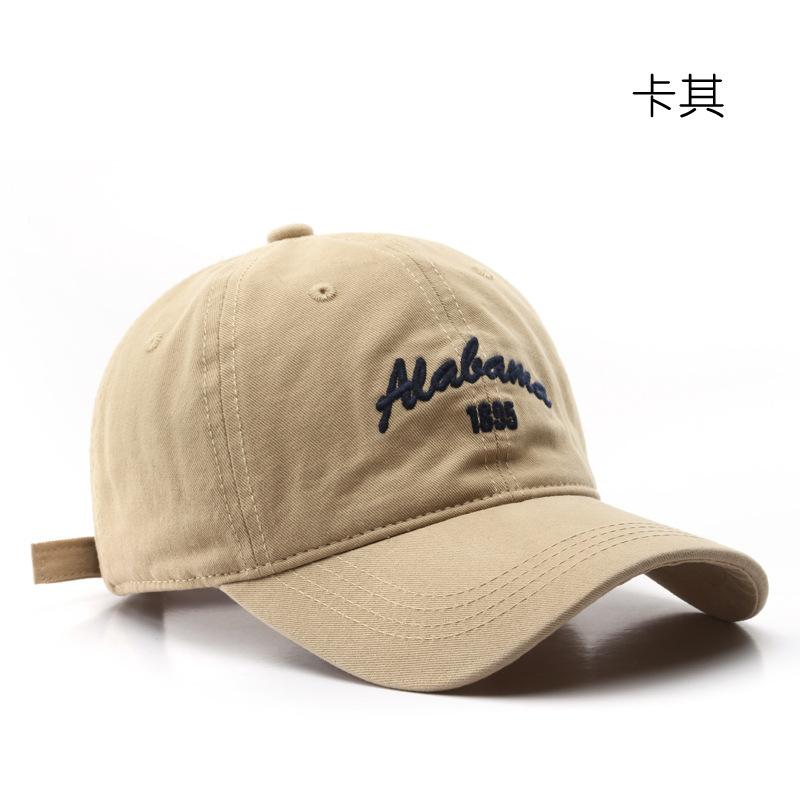 Hats Men's and Women's Summer Trendy Brand Baseball Caps Show Face Small Versatile Soft Top Cap Fishing Sunscreen Shade Spring and Autumn