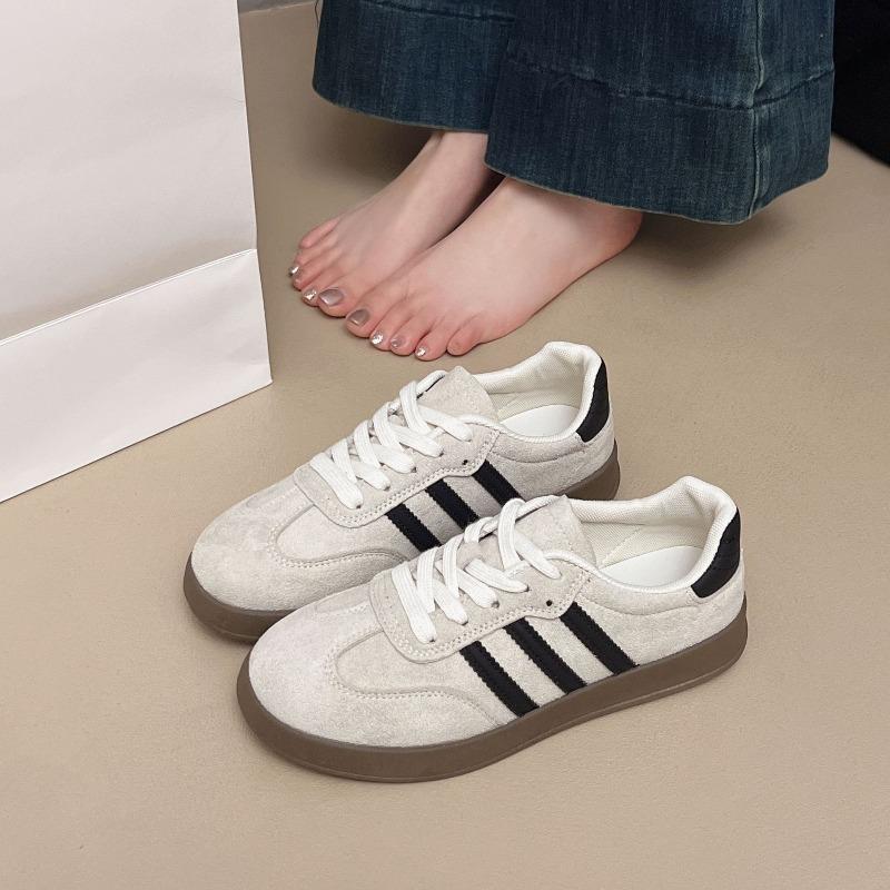 Women's new spring flat-bottomed versatile white shoes children's shoes board shoes casual sports shoes