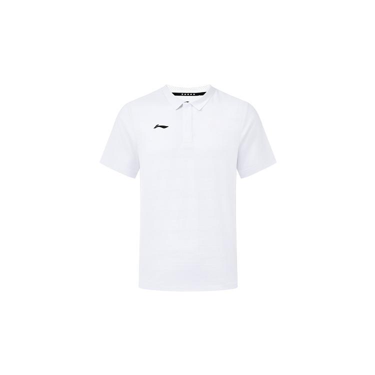 Li-Ning Athletics Polo T-shirt  White  Unisex APLS231-2 L