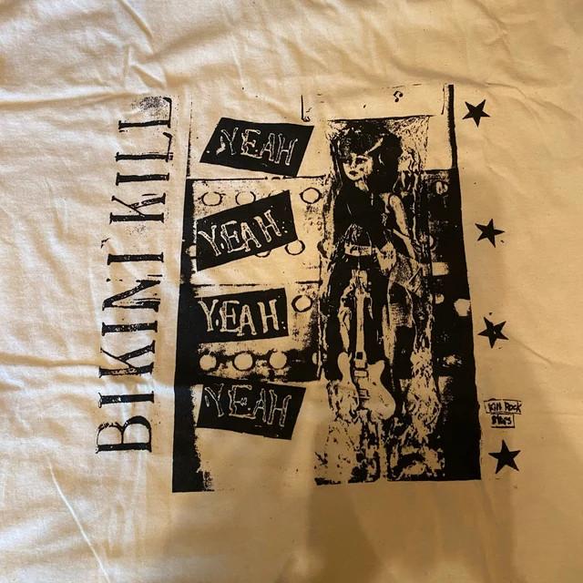 Винтажная футболка Bikini Kill Подарок Короткий рукав Все размеры от S до 5XL I0144 Унисекс Футболка XL