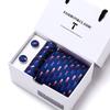Men'S Tie Set Gift Box 5-Piece Set Group Tie Business Dress Wedding Tie