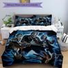 3pcs Horror Movie Poster Bedding Set. Soft and Comfortable with No Core Included (1x Duvet Cover + 2x Pillow Covers) Yy251010220