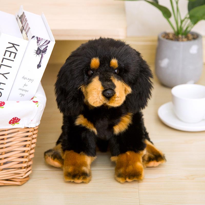 Tibetan Mastiff Plush Dog Toy - Rag Doll for Home Décor & Gifts