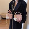 Autumn and winter tide Xiaoxiangfeng handbag women's 2025 new woolen diamond chain bag fashionable versatile shoulder bag