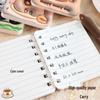 Capybara A7 Inflatable Wind Coil Lined Mini Notebook for Students
