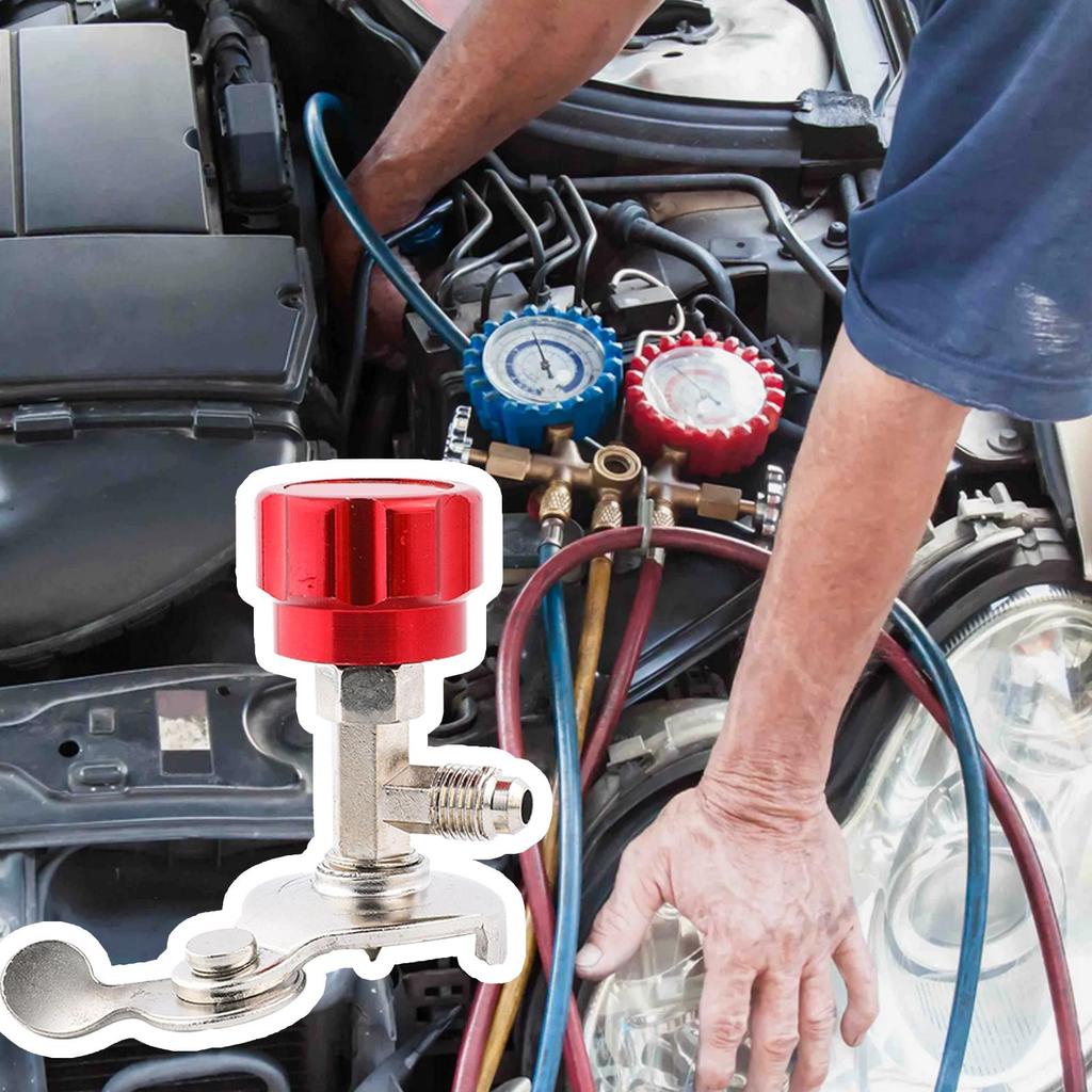 AC Refrigerant Can Tap Refrigerant Bottle Opener Car Accessories Valve Tool for Air Conditioning Systems Automotive Truck