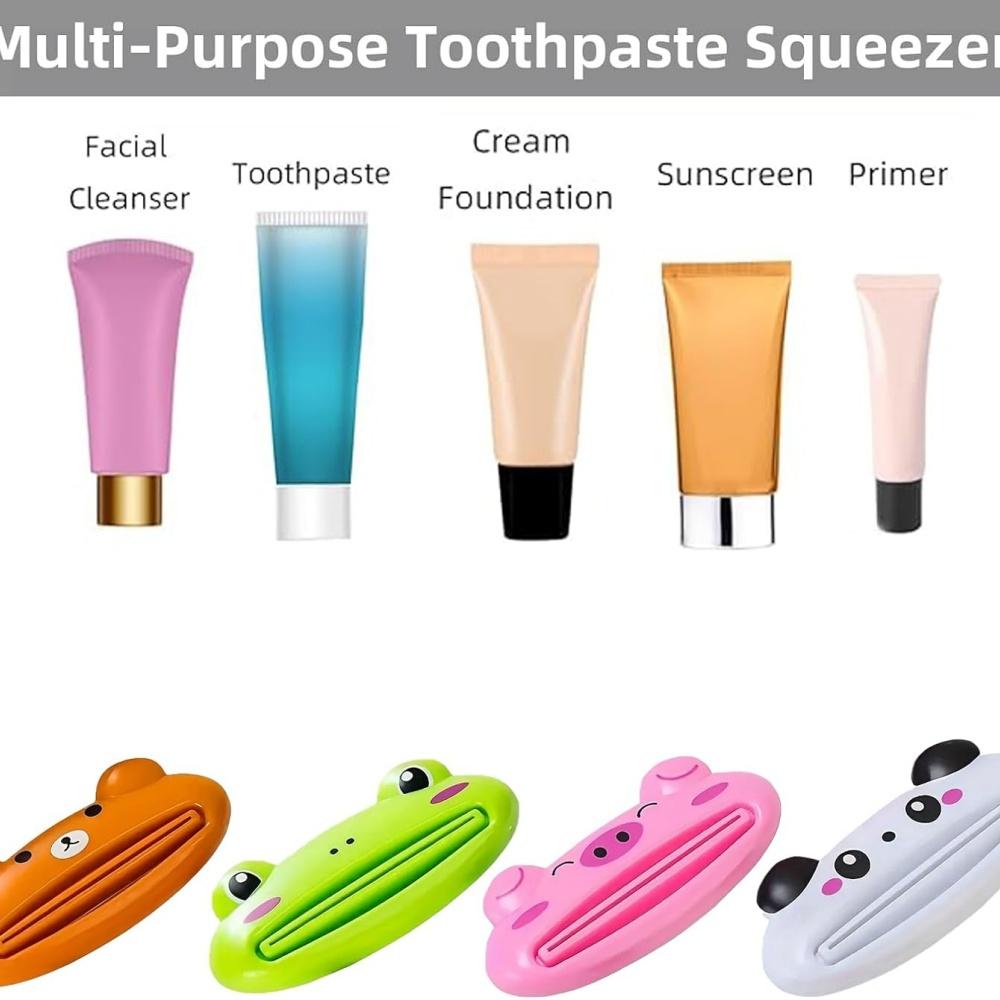 Toothpaste Squeezer, Toothpaste Tube Squeezer Tube Squeezer Hanging Toothpaste Clips for Bathroom
