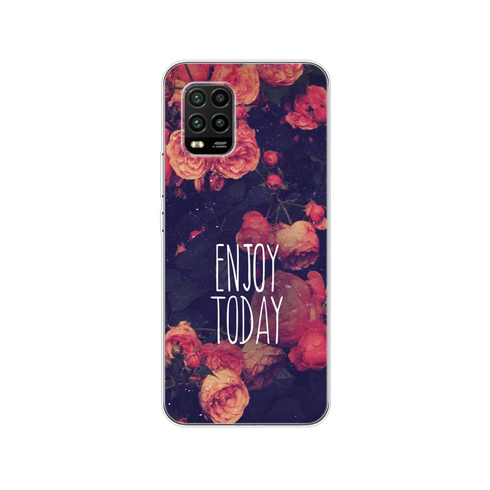 For Xiaomi Mi 10 Lite Case 6.57" Soft Silicon Tpu Cover For Xiaomi Mi 10Lite 5G Mi10Lite Phone Back Shell Bumper Funda