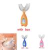 Childrens Ushaped Silicone Toothbrush For Oral Cleaning With Soft Bristles In Multiple Colors