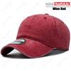 Four Seasons Simple Light Plate Solid Color Cotton Adjustable Baseball Cap Sun Hat Trucker Caps Dad Hats