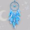 6 Colors Dream Catcher Handmade Feathers Butterfly Wind Chimes Girls Bedroom Hanging Ornaments Birthday Holiday Gifts Home Decor