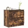 TV Cabinet Smoked Oak Finish 60 x 35 x 54 cm Particleboard