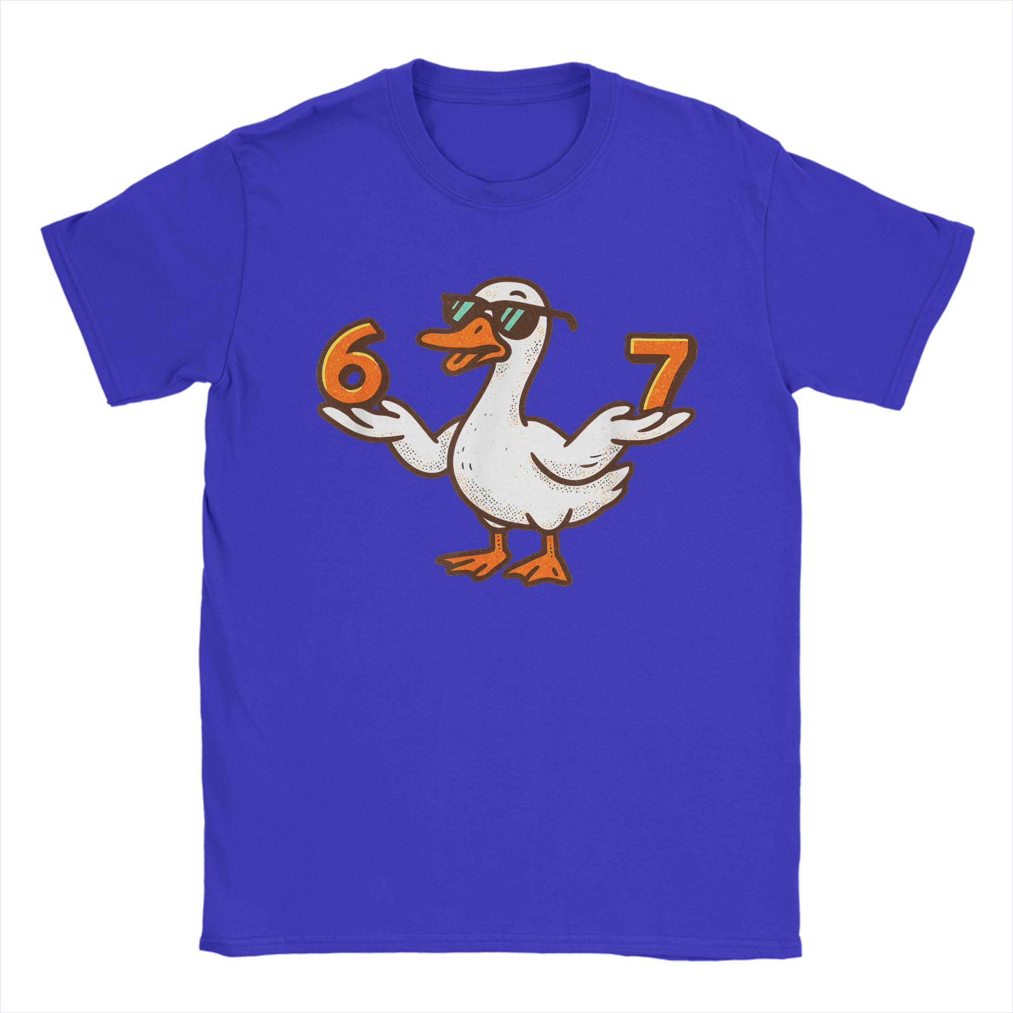 

Summer Silly Goose Funny Six Seven Alpha Slang T-Shirts Men Awesome Short Sleeve T Shirts 160