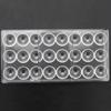 CYCLI-3X 24 Holes Semi Sphere Chocolate Mould Polycarbonate Chocolate Bar Mold Half Ball Candy Maker Mold Bakeware