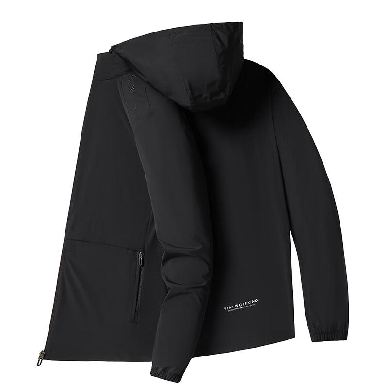 Мужская ультратонкая быстросохнущая куртка с защитой от УФ-излучения