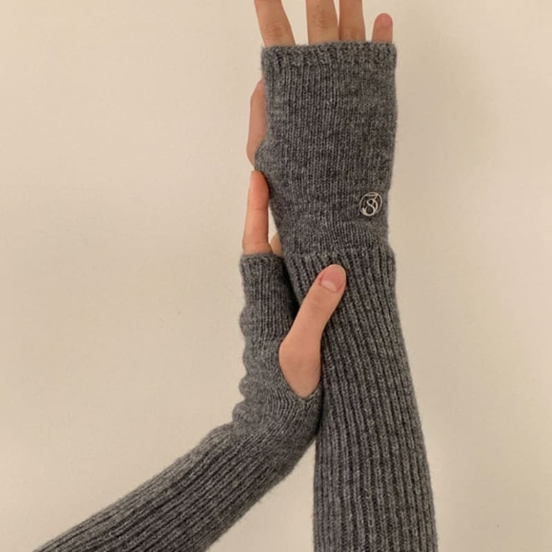 

38comeoncommon Кашемировая грелка для рук (Меланж серый) FREE