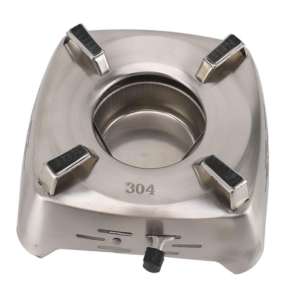 Drawer Type Alcohol Burner One Piece Stainless Steel Sliding Adjustment Fire Drawer Structure