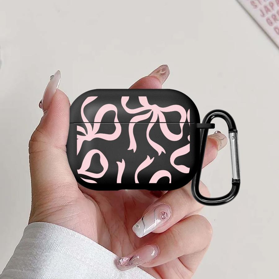 Cartoon Bow Case For Airpods 3 Pro Pro3 4 1 Pro2 2 Earphone Cases Cover