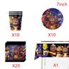 FNAF Five Nights Freddyed Geburtstagsfeier Dekorationen Luftballons Teller Banner Geschirr Set für Babyparty Gastgeschenke Kinder Geschenke