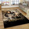 3D L-Lord of The Rings H-Hobbit Movie HD Rug Carpet for Living Room Bedroom Home Decor,Non-slip Decoration for Sofa Doormat Gift