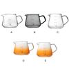 450/600ml Coffee Glass Hand-brewed Coffee Sharing Pot Filter Cup Cloud Hand-brewed Coffee Pot Set for Home Hotel Cafe Kitchen