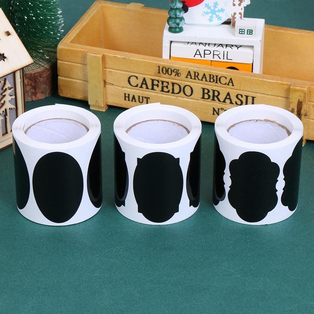 120Pcs/Roll Removable Blackboard Stickers PVC Chalkboard Stickers Chalkboard Labels  Home & Kitchen