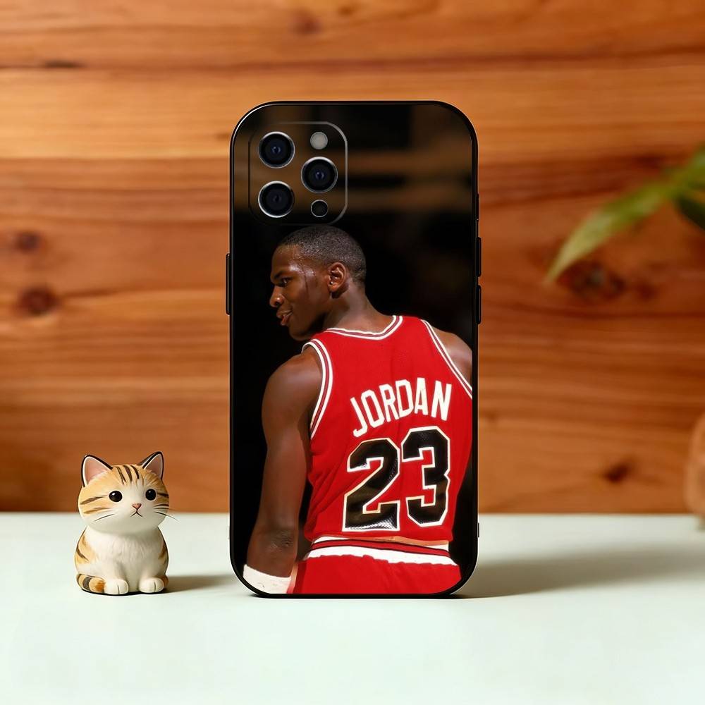 Basketball Star M-Jordan Phone Case Silicone Soft For IPhone 17 16 15 14 13 12 11 X XR Plus Pro Max Plus