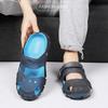 Cave Shoes for Men, Sandals for Summer Fashion, Breathable Beach Shoes for Outdoor Wear, Dual-purpose Sandals with Men's Toe Caps, Slippers