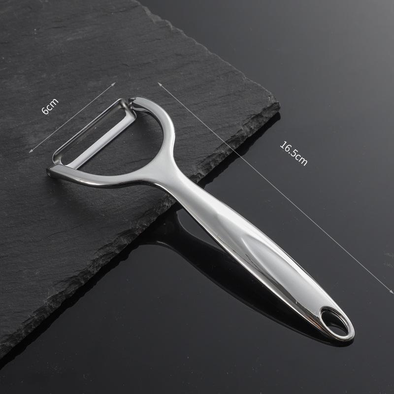 Stainless Steel Multi-Purpose Fruit & Vegetable Peeler with Zinc Alloy Slicer