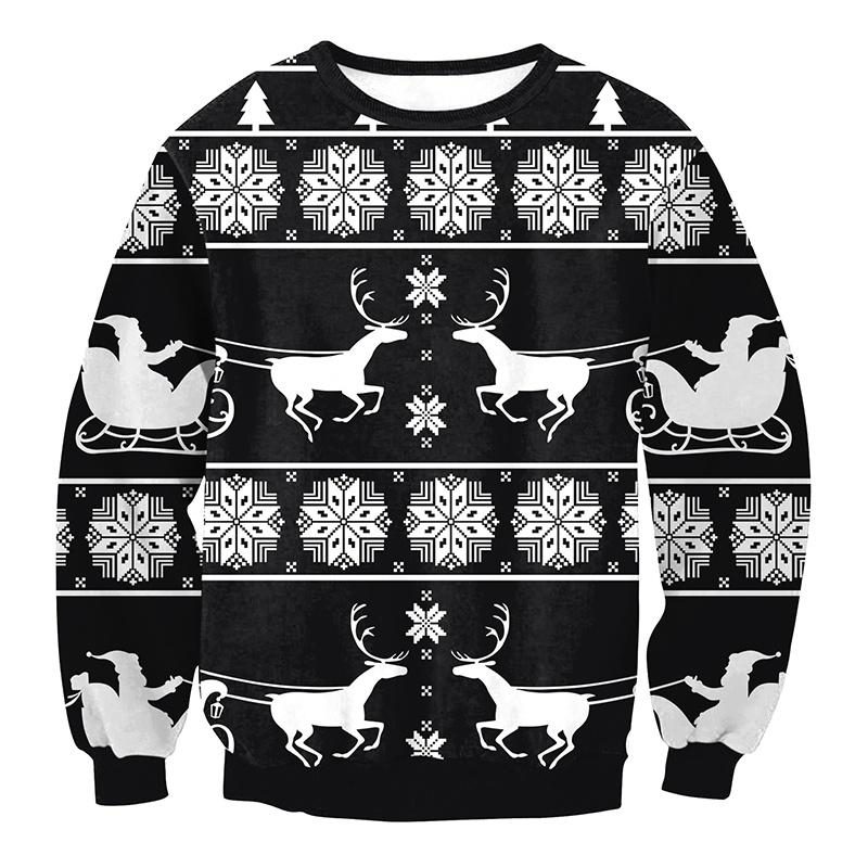 Premium New Ugly Xmas Christmas Sweater Vacation Santa Elf Novelly Sweatshirt For Women And Men