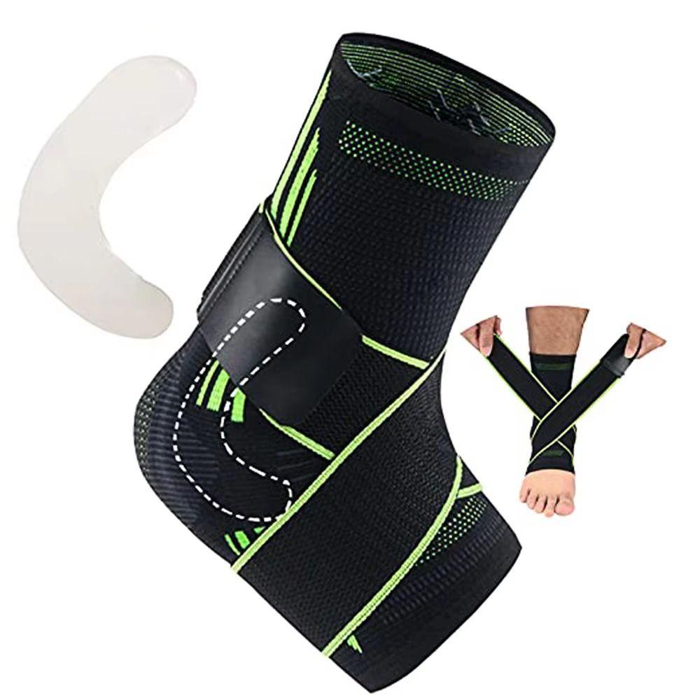 Adjustable Ankle Compression Sleeve Arch Support  for Running Hiking Fitness Training