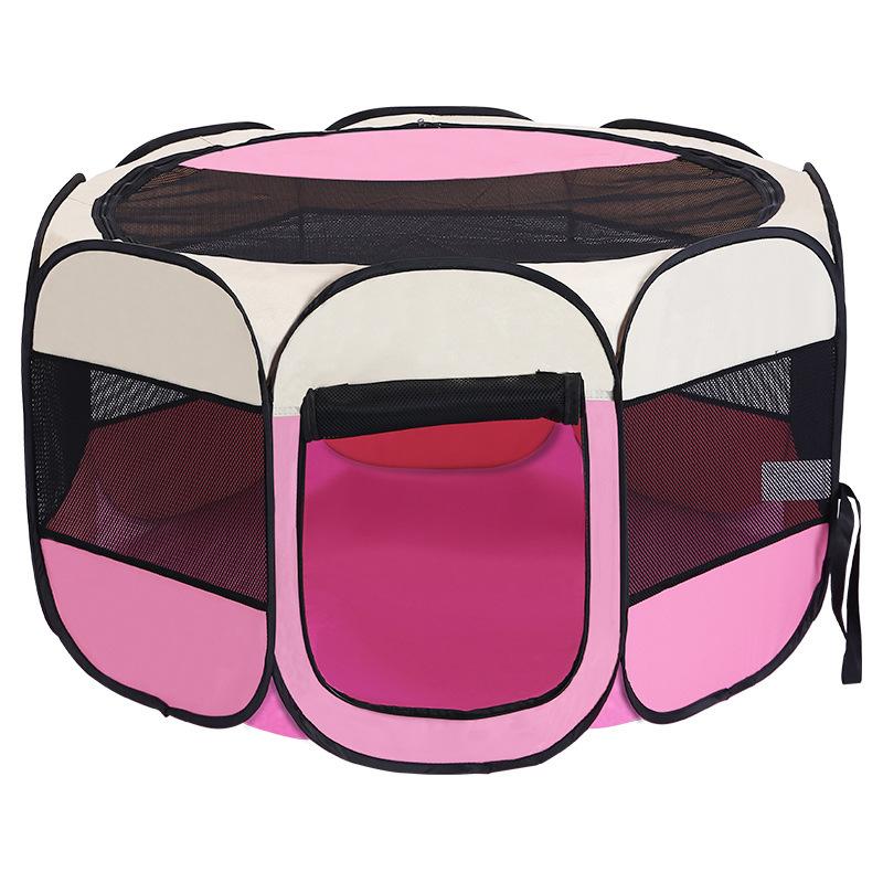 Pet Tent  Octagonal Cage  Fence  Cat Cage  Foldable Cat Cage  Super Home Cat Nest  Four-season Universal Cat Delivery Room