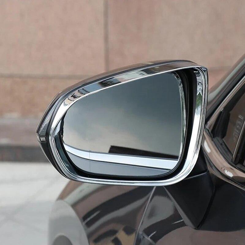 Pentru Lexus RX 200t 300 350l 450h 500h 2016-2022 ABS capac oglinzi laterale din carbon, suprapunere cu vedere din spate, stil auto cromat