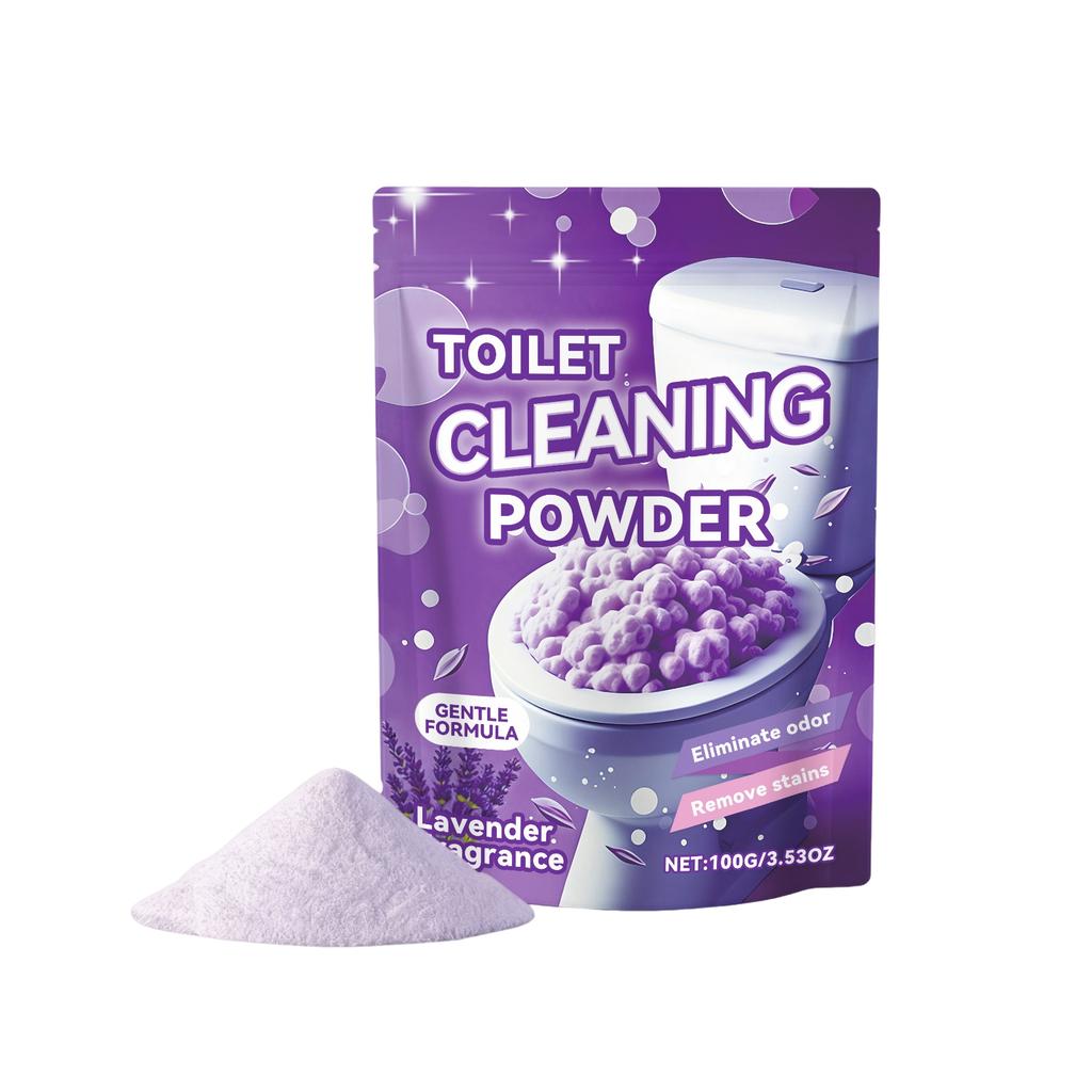 Poudre Nettoyante pour Toilettes Un Nettoyant Automatique pour Toilettes Qui Les Taches Tenaces Et Le Tartre Produits de Nettoyage Sûrs pour Toilettes.